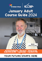 Check out our Adult Course Guide