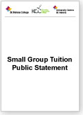 Small Group Tuition Public Statement Thumb