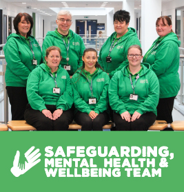 Picture of our Safeguarding, Mental Health and Wellbeing Team