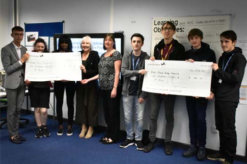 Students raise funds for local charities Web