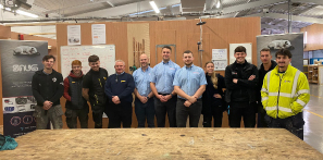 Plumbing and Gas apprentices along with visitors from Snug Underfloor Heating.