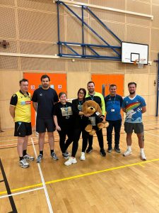 Picture of our students fundraising for Zoe's Place