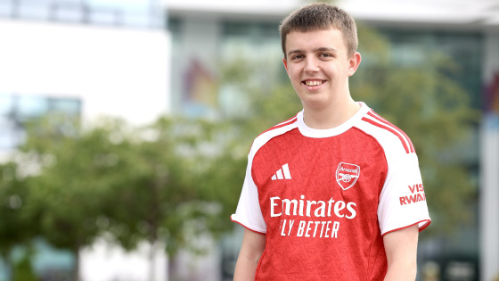 Picture of our student, Dale