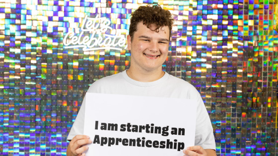 Picture of our student, Harry