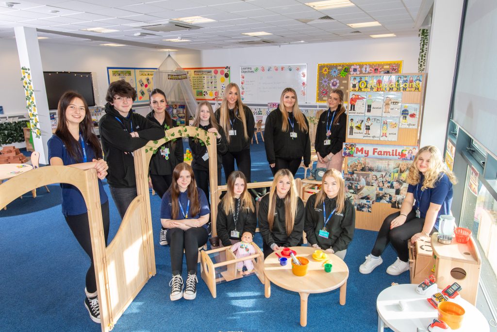 Picture of our T Level students