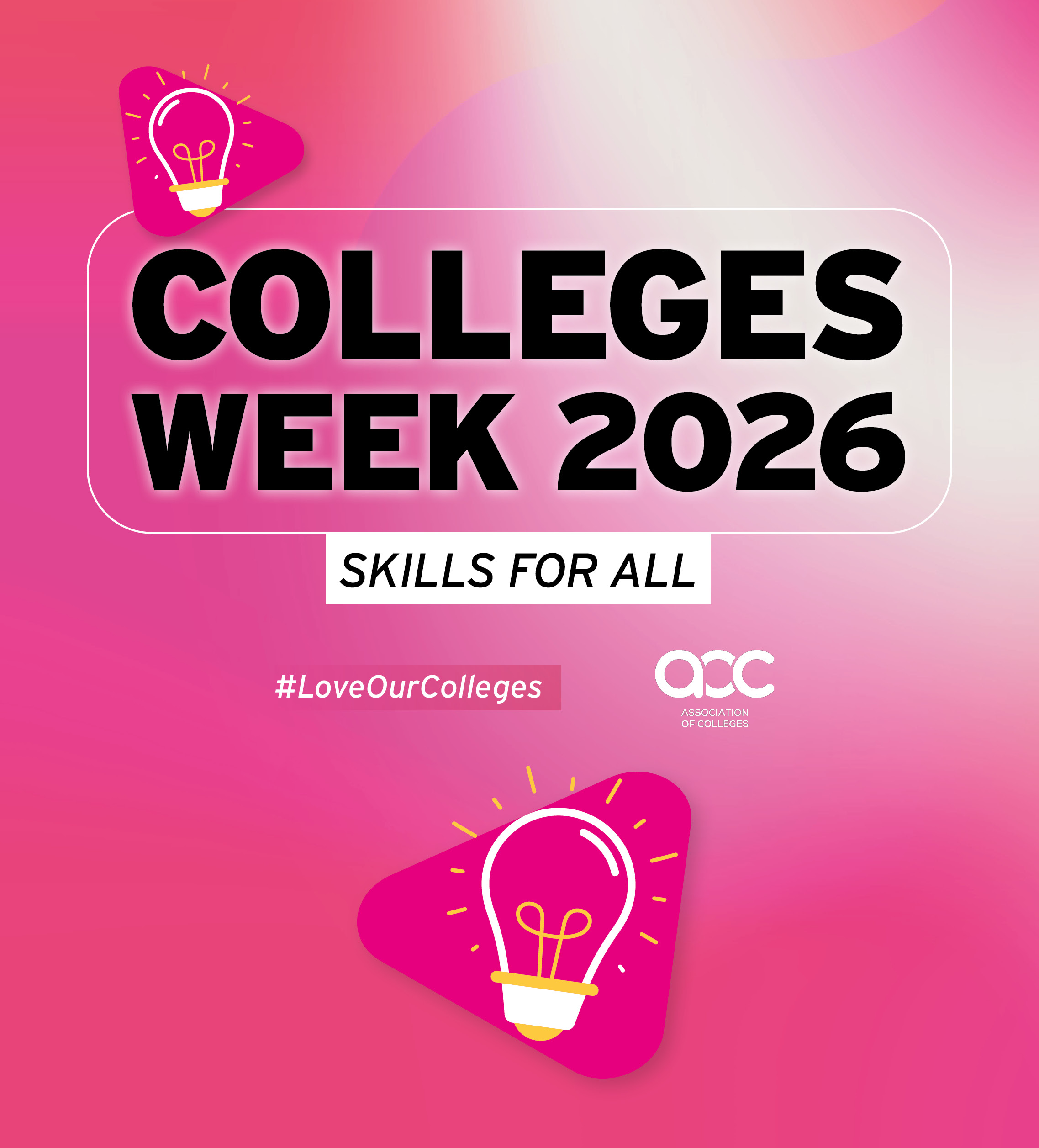 Artwork saying Colleges Week 2026