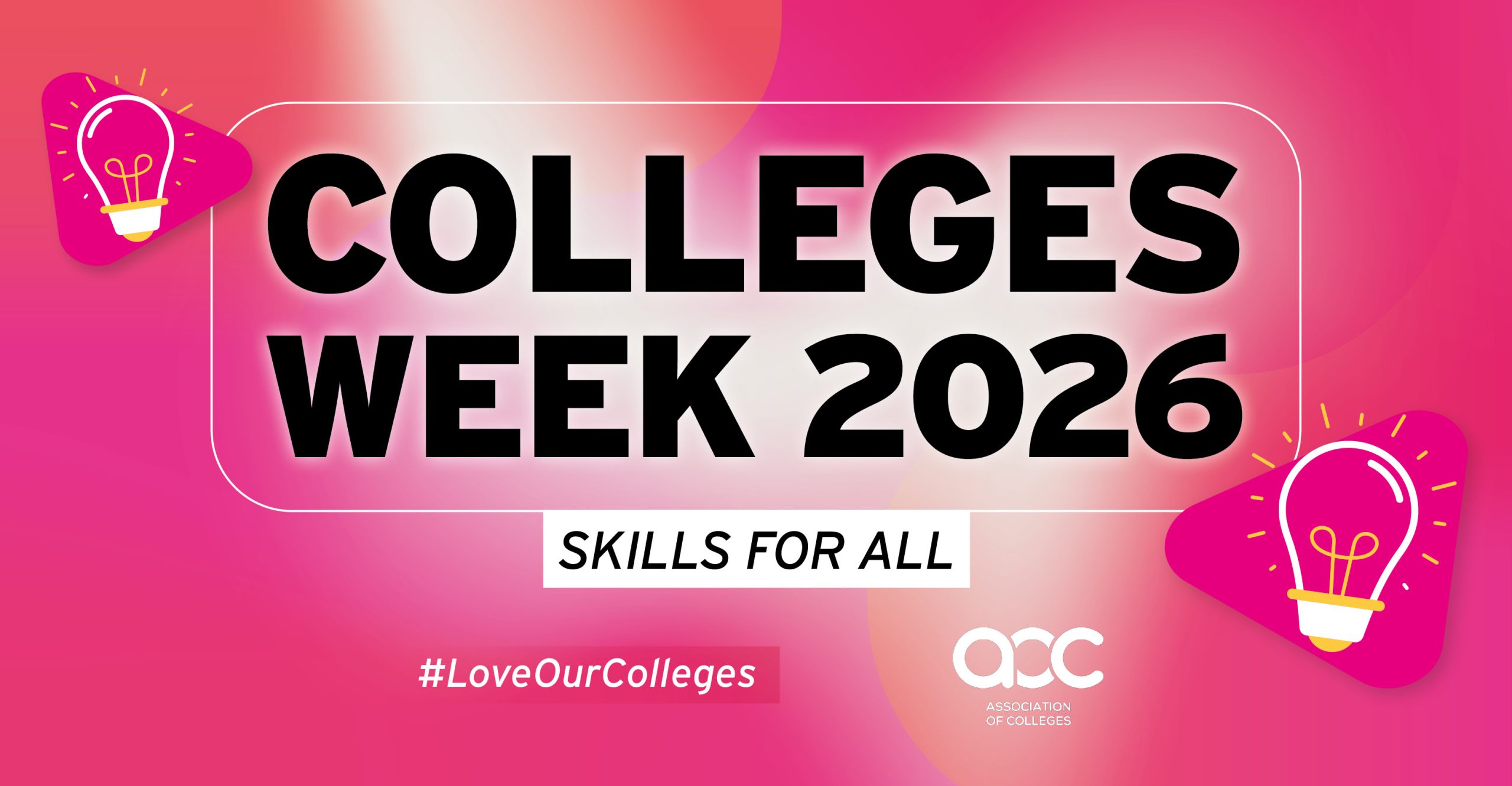 Artwork saying Colleges Week 2026