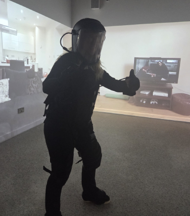 Picture of our students attending the World Social Work Day at Chester University