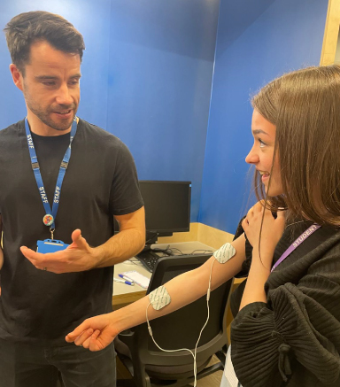 Picture of our students attending the World Social Work Day at Chester University