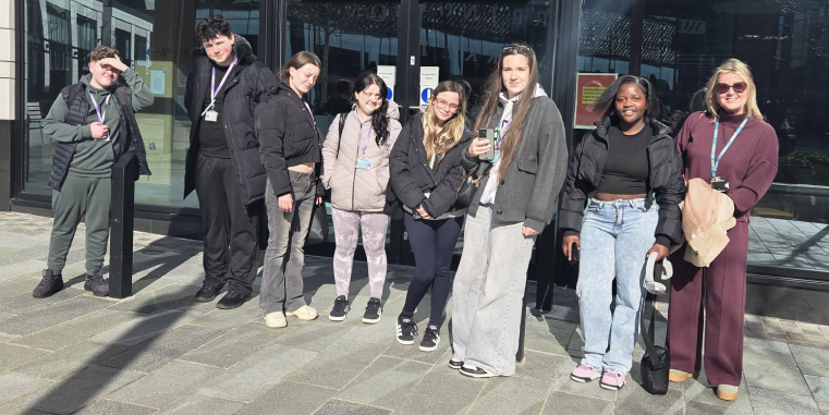 Picture of our students at Chester University