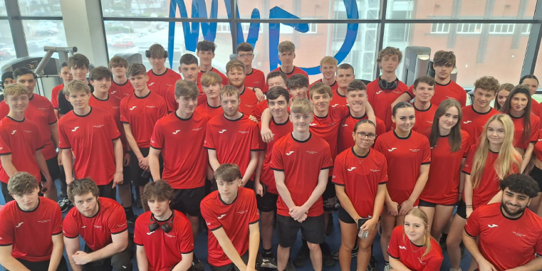 Picture of all of our students who took part in the fundraising