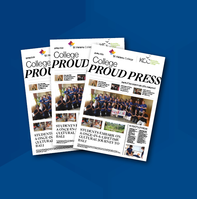 Image of three of our college proud press newspaper