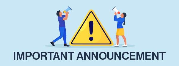 Important Announcment
