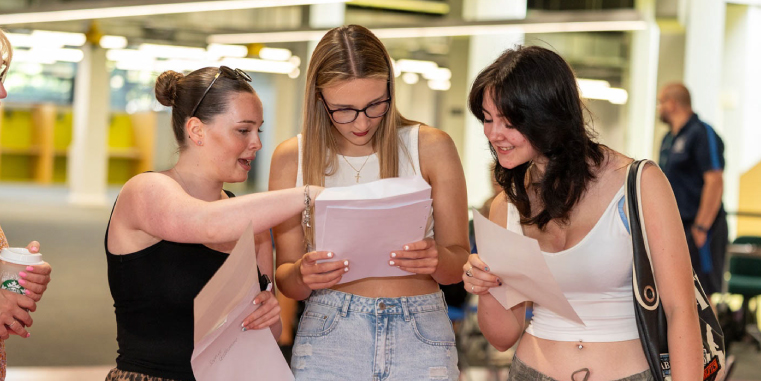 Our students with their results