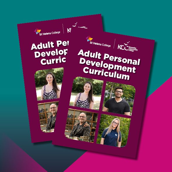 Front cover of Adult Personal Development Booklet