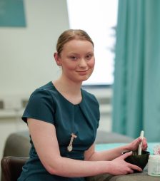 Photograph of our student Keira